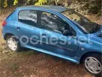 Begagnad Peugeot 206 75 HK (55 kW) 2001 Blå Sedan