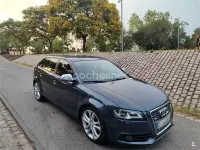 Usado Audi A3 Ambition 140 CV (102 kW) 2010 Gris / plata Utilitario
