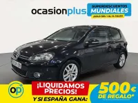 Usado VW Golf VI Sportline 105 CV (77 kW) 2011 Negro Utilitario