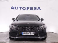 Usado Mercedes C220 AMG line 170 CV (125 kW) 2016 Negro Coupe