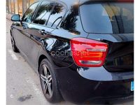 Usado BMW 116 Sport Line 116 CV (85 kW) 2012 Negro Utilitario