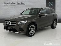 Usado Mercedes GLC250 AMG line 204 CV (150 kW) 2016 Marrón citrina