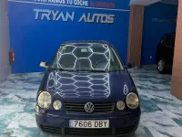 Usado VW Polo Highline 75 CV (55 kW) 2005 Azul Berlina