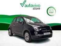 Usado Fiat 500C Lounge 69 CV (50 kW) 2019 Negro Descapotable