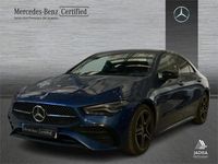 Usado Mercedes CLA200 AMG line 163 CV (119 kW) 2025 Azul Berlina