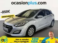 Brugt Hyundai i30 101 HK (74 kW) 2016 Sølv Hatchback