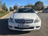 Usado Mercedes C180 156 CV (114 kW) 2009 Blanco Berlina