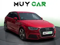 Usado Audi A3 S-Line 116 CV (85 kW) 2018 Rojo Berlina