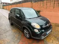 Usado Fiat 500L Trekking 105 CV (77 kW) 2013 Verde Monovolumen