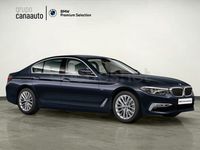 Usado BMW 520 Efficient Dynamics 190 CV (139 kW) 2017 Azul Berlina
