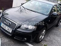 Usado Audi A3 Attraction 170 CV (125 kW) 2006 Negro Utilitario