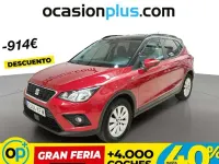 Usado Seat Arona Ecomotive 116 CV (85 kW) 2017 Rojo SUV