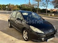 Usado Peugeot 307 136 CV (100 kW) 2005 Negro Berlina