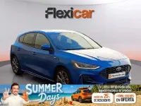 Usado Ford Focus ST-Line 125 CV (91 kW) 2022 Azul Berlina