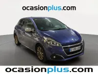 Usado Peugeot 208 Style 100 CV (73 kW) 2016 Azul Utilitario