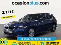 Usado BMW 318 150 CV (110 kW) 2021 Azul Familiar