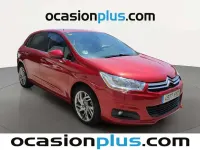 Usado Citroën C4 114 CV (83 kW) 2014 Rojo Utilitario
