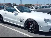 Usado Mercedes SL55 AMG AMG 476 CV (350 kW) 2003 Blanco Descapotable