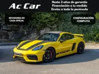 Usado Porsche 718 Cayman GT4 420 CV (308 kW) 2020 Amarillo Coupe