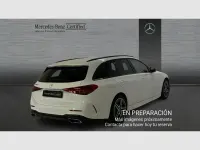 Usado Mercedes C200 163 CV (119 kW) 2024 Blanco polar Familiar