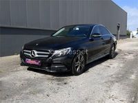 Usado Mercedes C200 Exclusive 136 CV (100 kW) 2015 Negro Berlina