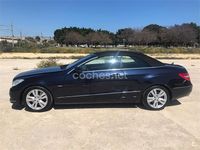 Usado Mercedes E350 Avantgarde 306 CV (225 kW) 2011 Azul Descapotable