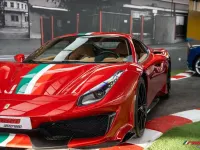 Usado Ferrari 488 721 CV (530 kW) 2019 Rojo Coupe