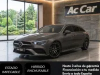 Usado Mercedes CLA250e Shooting Brake 218 CV (160 kW) 2020 Gris Familiar