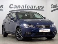 Usado Seat Leon Style 110 CV (80 kW) 2018 Azul Utilitario