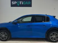 Usado Peugeot e-208 Allure 100 kW (136 CV) 2021 Azul Utilitario