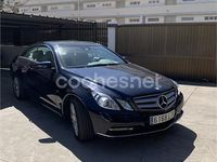 Usado Mercedes E220 Elegance 170 CV (125 kW) 2011 Negro Coupe