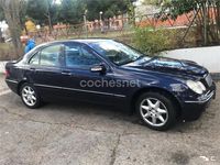 Usado Mercedes C240 Elegance 170 CV (125 kW) 2000 Azul Berlina