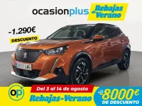 Usado Peugeot 2008 Allure 130 CV (95 kW) 2021 Naranja SUV