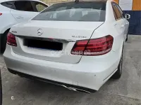 Usado Mercedes E220 Avantgarde 170 CV (125 kW) 2015 Blanco Berlina