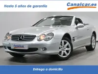 Usado Mercedes SL500 306 CV (225 kW) 2002 Gris Descapotable