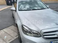 Usado Mercedes E220 Avantgarde 170 CV (125 kW) 2014 Gris / plata Familiar
