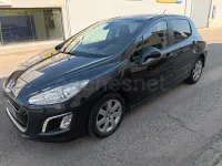 Usado Peugeot 308 110 CV (80 kW) 2009 Negro Berlina