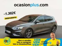Usado Ford Focus ST-Line 120 CV (88 kW) 2019 Gris Utilitario