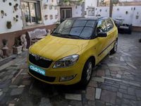 Brugt Skoda Fabia Ambition 75 HK (55 kW) 2012 Gul Stationcar