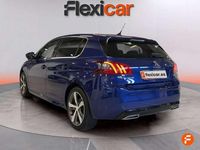 Usado Peugeot 308 GT-line 131 CV (96 kW) 2019 Azul Utilitario