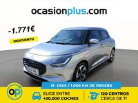 Usado Suzuki Swift 83 CV (61 kW) 2024 Gris Utilitario