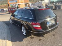 Usado Mercedes C220 Avantgarde 170 CV (125 kW) 2010 Negro Berlina