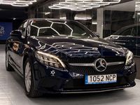 Käytetty Mercedes C220 194 HP (142 kW) 2019 Sininen Avoauto