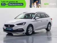 Usado Seat Leon ST Style 116 CV (85 kW) 2021 Blanco Familiar