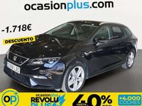 Usado Seat Leon ST FR 150 CV (110 kW) 2019 Negro Familiar