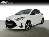 Usado Toyota Yaris Hybrid Style 116 CV (85 kW) 2022 Blanco Berlina