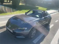 Usado Mazda MX5 Luxury 160 CV (117 kW) 2017 Gris / plata Descapotable
