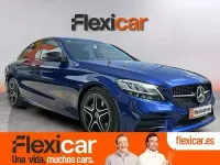 Usado Mercedes C200 160 CV (117 kW) 2020 Azul Berlina