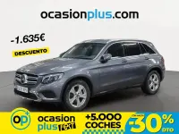 Usado Mercedes GLC250 211 CV (155 kW) 2018 Gris SUV