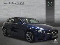 Usado Mercedes A180 AMG line 116 CV (85 kW) 2022 Azul Berlina